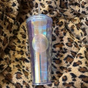 Starbucks Silver Coffee Tumbler Kitchen Accessory